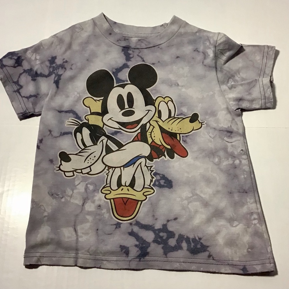 Disney Tie Dye Mickey Mouse Boys T-Shirt.